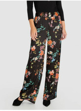 Johnny Was Velvet Mix Pant Sz L NWT