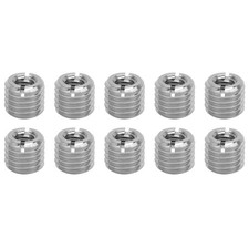10Pcs Thread Inserts Repair Tool For Threaded Holes Stainless Steel Excellent