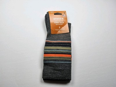 Pistil Men s Wool Silk Blend Elwood Crew Socks Made In USA Size M (6-8.5)