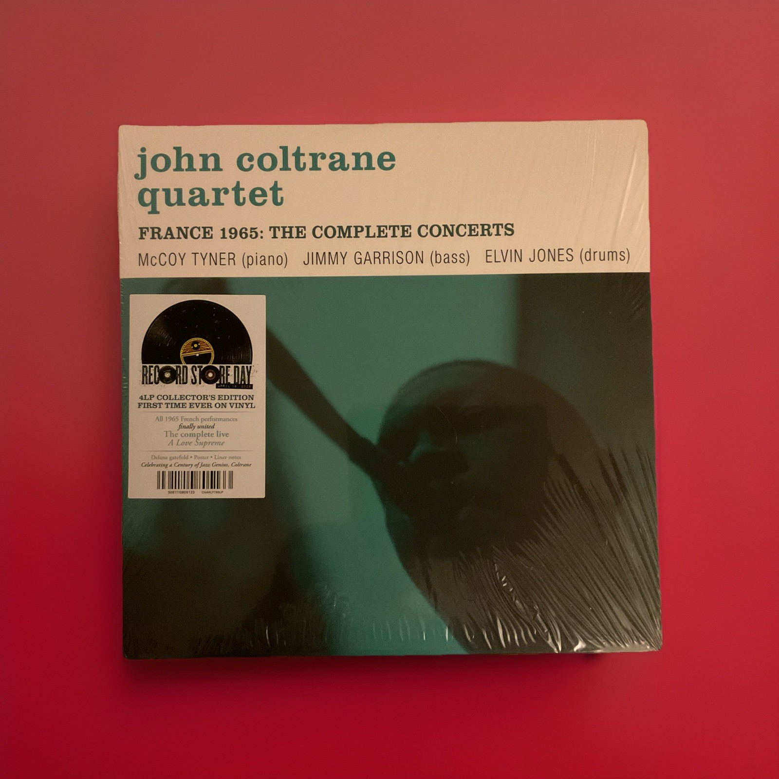 John Coltrane Quartet France 1965 The Complete  Concerts 4 Lp Rsd 2026 New