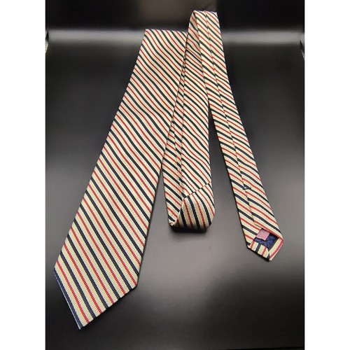 Vineyard Vines Red and Black Striped Tie 57 3/4" x 3 1/4" - Picture 7 of 10