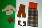 VTG Mattel KEN #7706 GET UPS 'N GO OUTFIT SAFARI & ADEVENTURE 1973 CAMP  CLOTHES