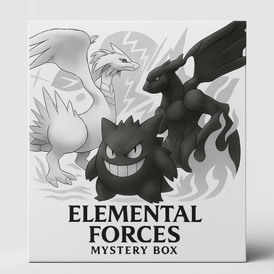 Pokemon Mystery Box Elemental Forces 2 - FIRE BOX 50 PACKS (700$+) - READ DESC