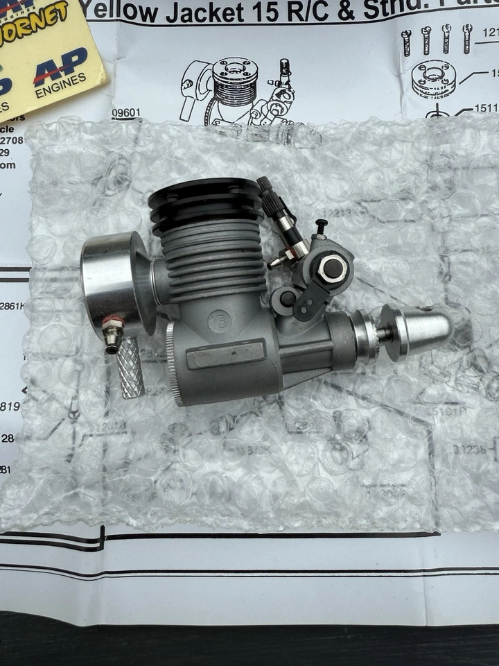 AP Engine Yellowjacket .15 R/C Engine New - Image 3 of 4