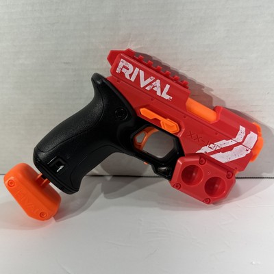 Nerf Rival Knockout XX-100- 4 Round Storage, 90 FPS Velocity, Red/Black