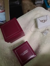 HELZBERG DIAMONDS NECKLACE SS/10KYR  1/7 CTW DIA PD IJ/1213