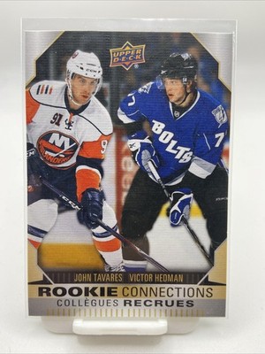 2023-24 UPPER DECK TIM HORTONS ROOKIE CONNECTIONS #RC-3 TAVARES / HEDMAN