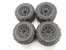 4x Proline Trencher HP #10155 BELTED 1/8 Monster Truck Tires Raid Wheels 17mm HE
