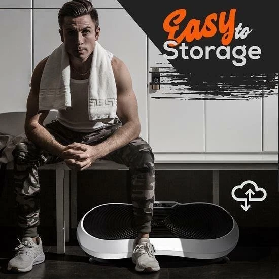 Standing Vibration Fitness Machine, Vibrating Platform Exercise & Workout Traine - Image 2 of 4