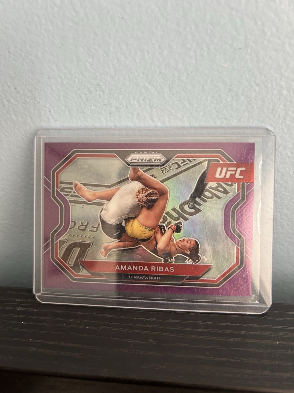 2021 Panini Prizm UFC - Amanda Ribas #162 Purple Prizm /149