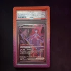 Pokémon Team Rocket's Mewtwo ex Special Illustration Rare Holo 231/182 PSA 9
