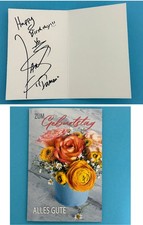 Ian Somerhalder - Vampire Diaries Birthday Card with Original Autograph