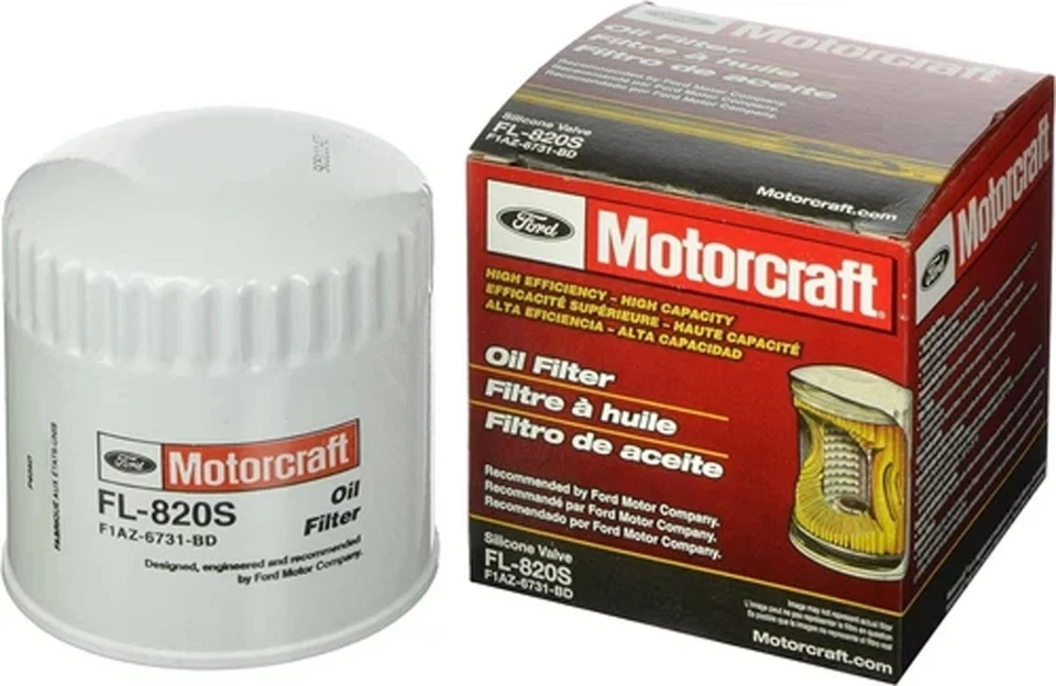 Ford OEM Engine Oil Filter Lincoln Motorcraft FL820S F1AZ6731BD Set Of 12 - Image 4 of 4