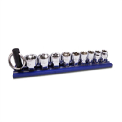  DDM400 VIM TOOLS VIM Tools 9-Piece DUAL DRIVE Metric Shallow Chrome Sockets Set