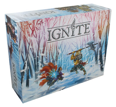 Ignite Deckbuilding Brettspiel Ginger Snap Gaming Weiß Komplettspiel
