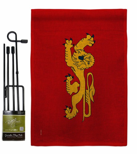 Arpillera de Aquitania Jardín Bandera Francia Regiones Regalo Decorativo Patio Casa Bandera - Imagen 7 de 19