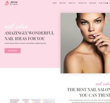 Nail Salon Cosmetics Hair Website Shop Paypal Stripe Wordpress Woocommerce