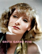 GRETA GARBO #148 COLORIZED PHOTO 11 X 8.5 SHIPS FREE