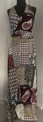 ETRO Milano Viskose Paisley Kleid Gr. S Neuwertig mit Unterkleid