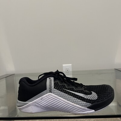Nike Metcon 6 Training Shoes Mens Size 9 Black Grey Mesh Gym Sneakers CK9388-010 Nike Metcon 6 M CK9388-001 training shoes black  main image 4