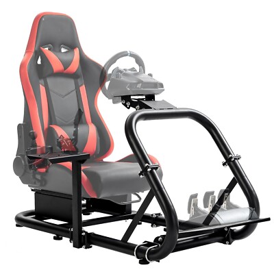 Used G29 Racing Sim Cockpit 50mm Round Tube Fit Logitech G920 G923 Thrustmaster