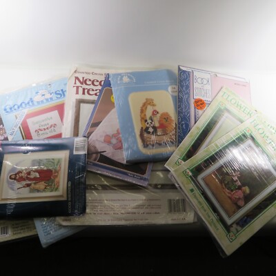 Various Cross-Stitch Patterns and Kits ~ Choose From List ~