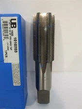 Union Butterfield 1010203, 1-1/2"-12 UNF, 6 Flute, HSS, Taper Hand Tap