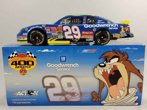 Kevin Harvick GMGW Looney Tunes Rematch Taz 2002 NASCAR 1:24 Diecast Action