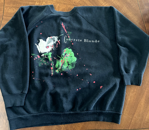 Concrete Blonde Bloodletting Sweatshirt. Worn Once - XL- Feels like L -Free Ship