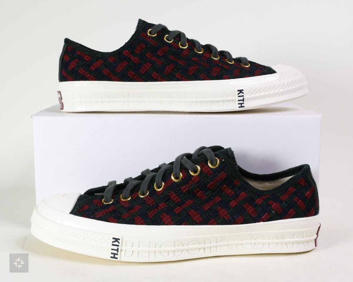 Converse Kith Bergdorf Goodman Chuck 70 Low Shoes Men's Size Converse Kith Bergdorf Goodman Chuck 70 Low Shoes Men's Size