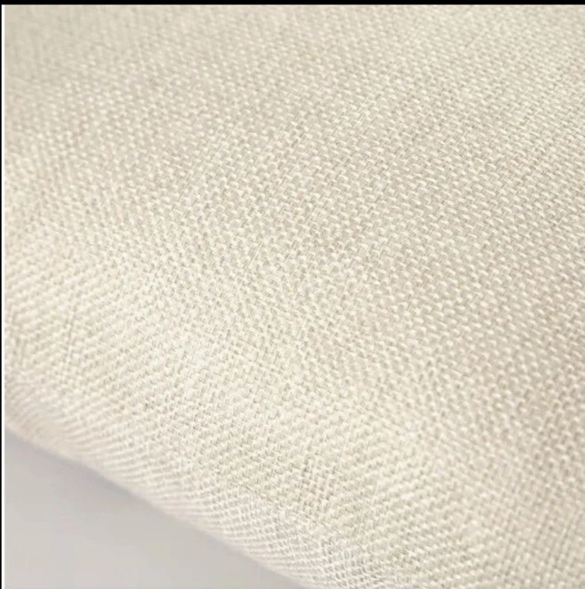 JOY Red Stripe Wreath Christmas Linen Throw Pillow Cover 18” Holiday Home Decor - Image 4 of 4