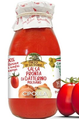 1 x Salsa di Datterino Tomatensosse aus Italien 250g Cipolla Zwiebel
