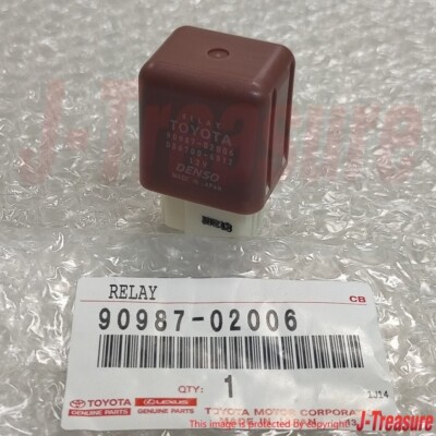 TOYOTA LEXUS Genuine Headlamp Headlight Relay 90987-02006
