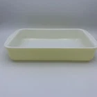 Vintage Pyrex 231 Yellow Desert Dawn Casserole Baking Dish 1.5 Qt.
