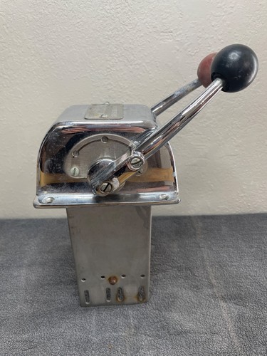 Morse Marine Engine Control Throttle Shift Dual Handle Lever Top - Picture 4 of 6
