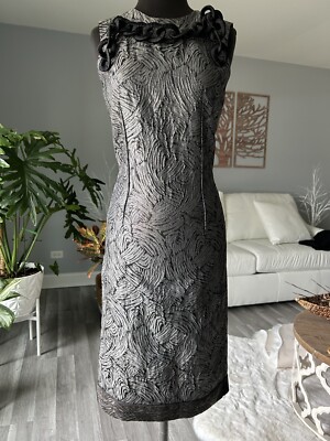 bcbg grey dress Maxazria Women Size Us 4 New/ Wtags $ 600 LowStock:43669526446131