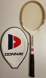 Raquette De Tennis Vintage Donnay Medium - Taille De Grip 4 - Fabriquée En Belgique