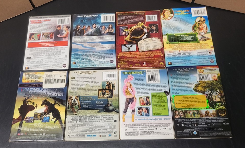 Lot of 16 DVD's New & Used, Children's Movies, Good, See Description eBay