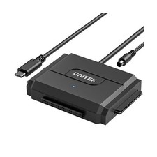 Unitek IDE/SATA to USB C 3.0 Adapter, Universal IDE Hard Drive Little Triangl...