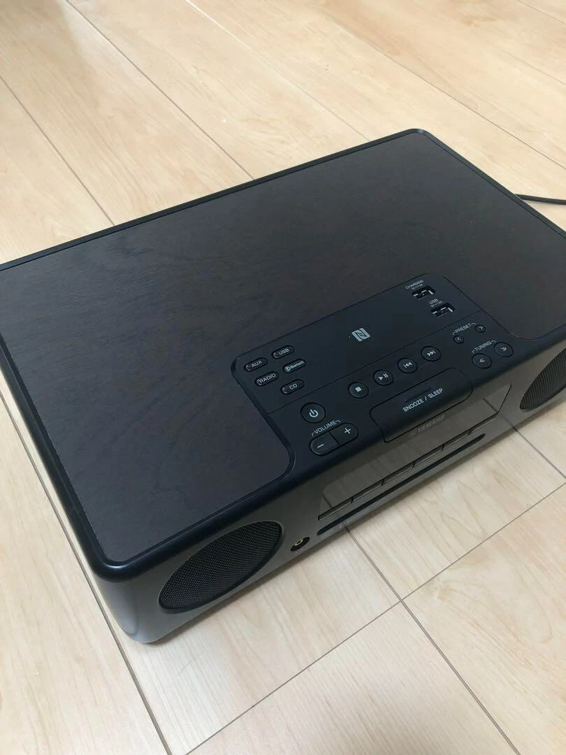 YAMAHA TSX-B235 Desktop Audio System CD USB Bluetooth used Black