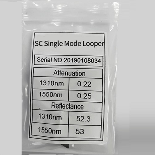 9/125 SC/UPC Single Mode SM Double SC Fiber Loopback Fiber Opitc Adapter A - 第 11/11 張圖片
