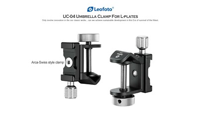 【Leofoto USA Seller】Leofoto UC-04 Multipurpose clamp For Umbrella
