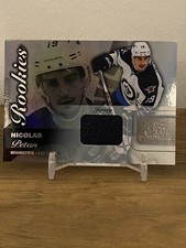 Nicolas Petan 2015-16 UD Fleer Showcase Flair Rookie Jersey Card #55