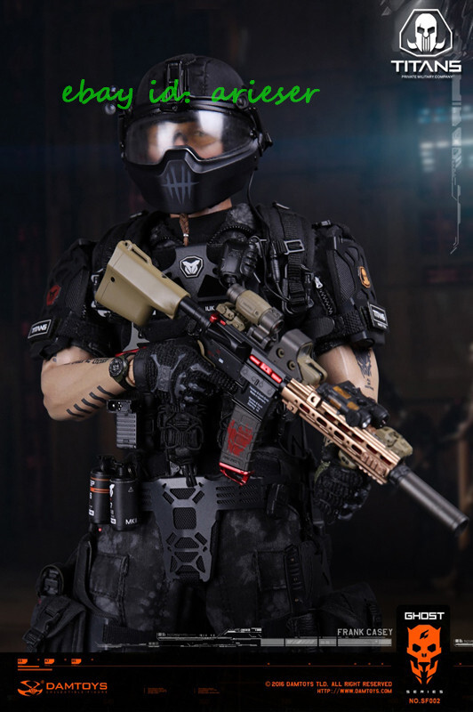 Perfect Damtoys 1/6 Sf002 Ghost Serie Titans Pmc Frank Casey