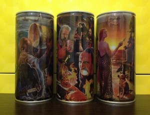 3 pcs Premium Collector`s Item \ Viking Saga • FAXE Beer Can EMPTY