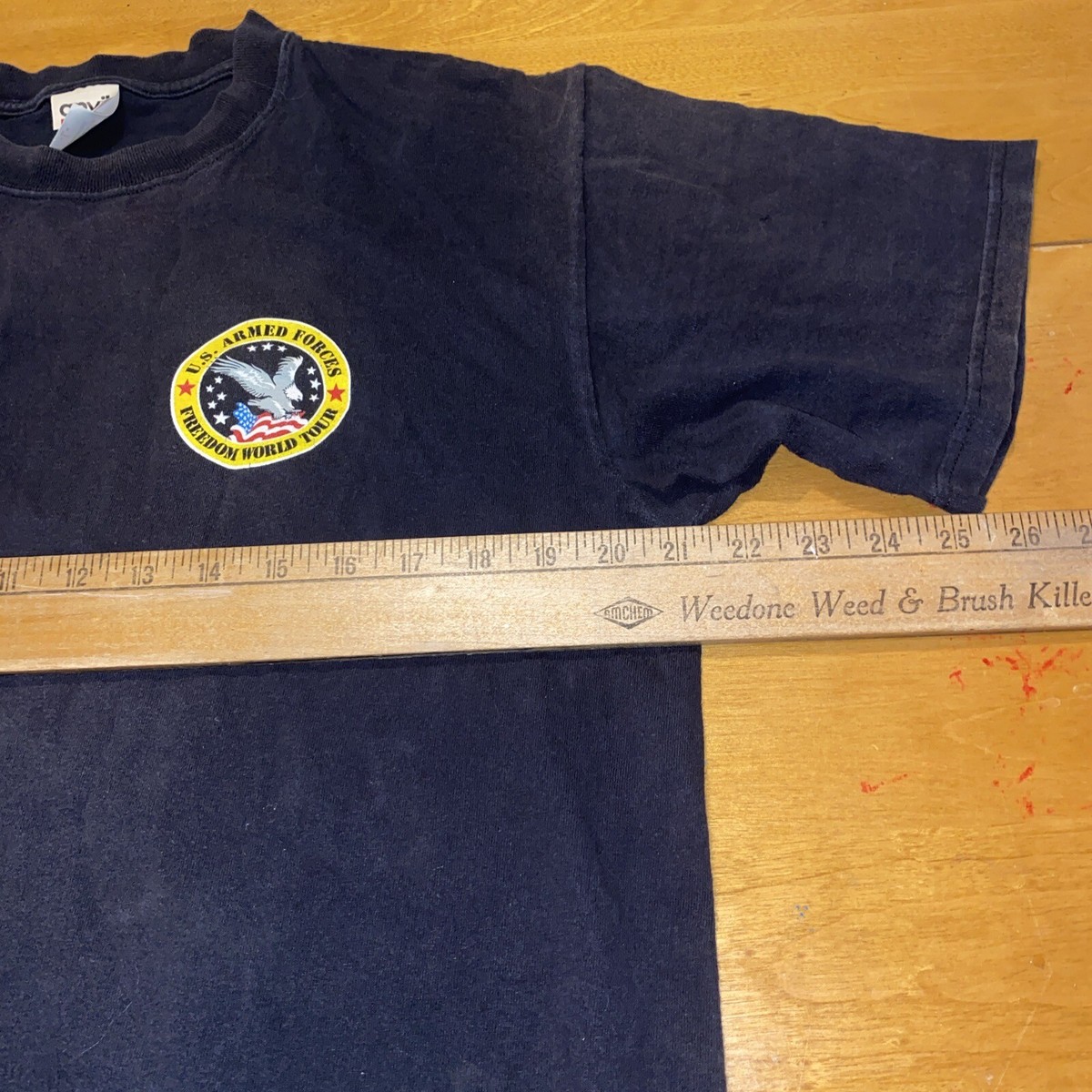 US Armed Forces Freedom World Tour T Shirt Size Large | eBay