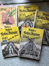 Köhlers Flotten-Kalender , Konvolut ,5 Bänd...