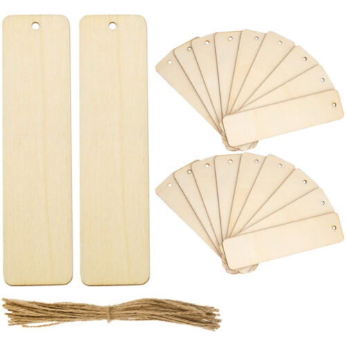 Practical Kids Bookmarks Wooden Bookmarks Christmas Tags Craft Students Children