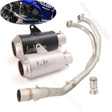 For Yamaha Yzf R3 2015-2025 Mt-03 2016-25 Full Exhaust Pipe 2 Inch Muffler Tips For Yamaha Yzf R3 2015-2025 Mt-03 2016-25 Full Exhaust Pipe 2 Inch Muffler Tips