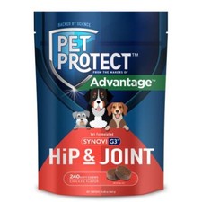 Pet Protect Hip  Joint Synovi G3 Soft Chews, 240 Chews